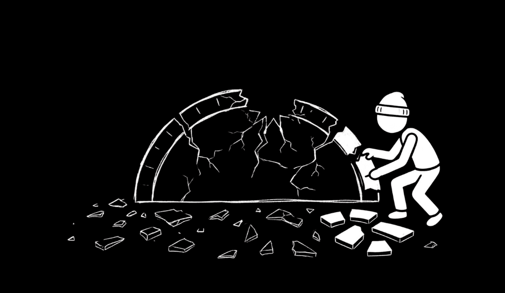 Someone rebuilding their broken credit score after filing for a consumer proposal