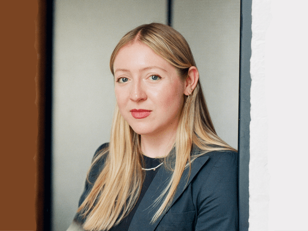 A headshot Camille Katona, the of the Canadian beauty company 1999.