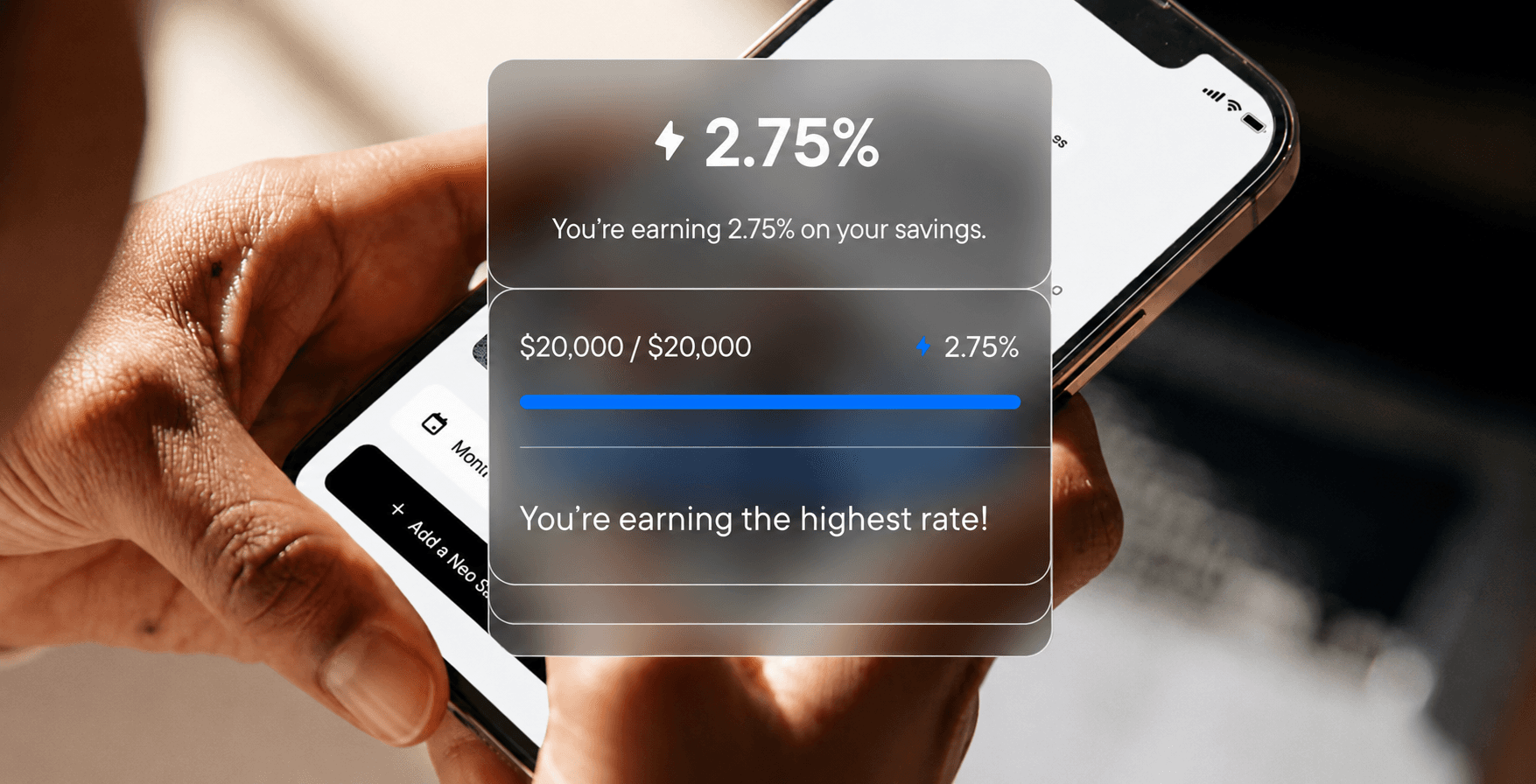 Neo savings 2.75%