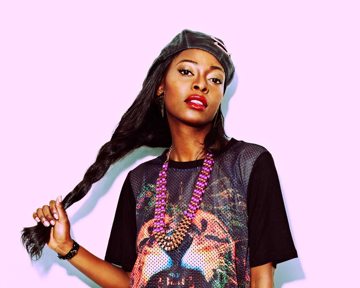 Producer, musician, rapper and singer, Isis Salam.