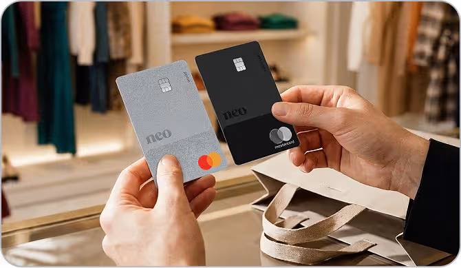 Neo World and World Elite Mastercard