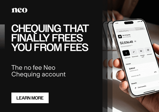 The Neo Chequing Account Frees You From Fees