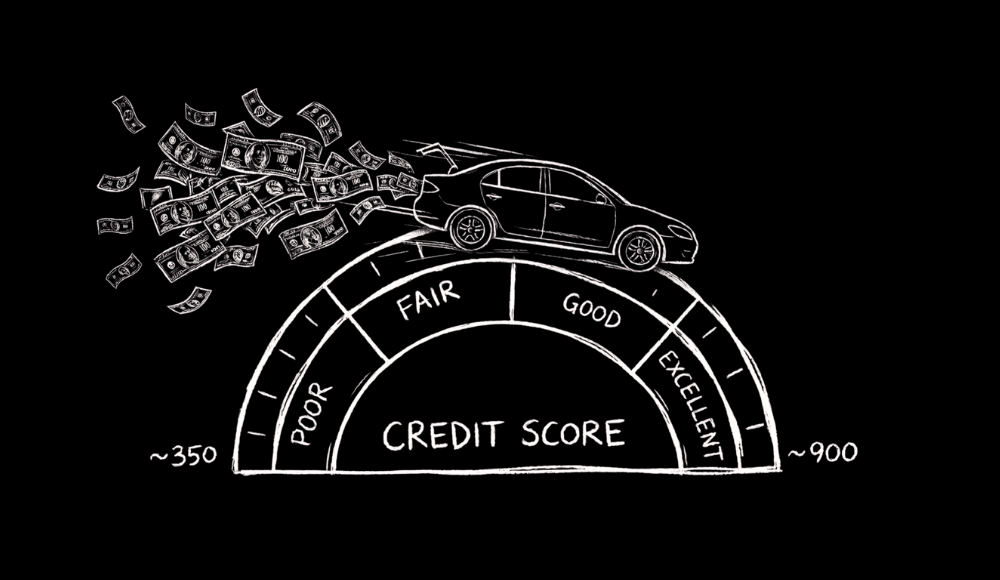 A credit building car