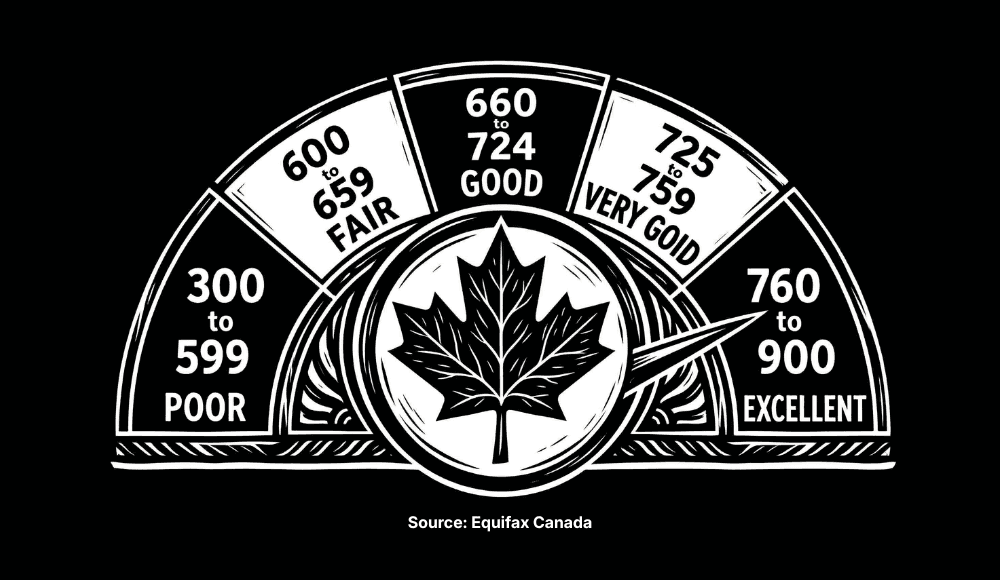 What credit scores means in Canada