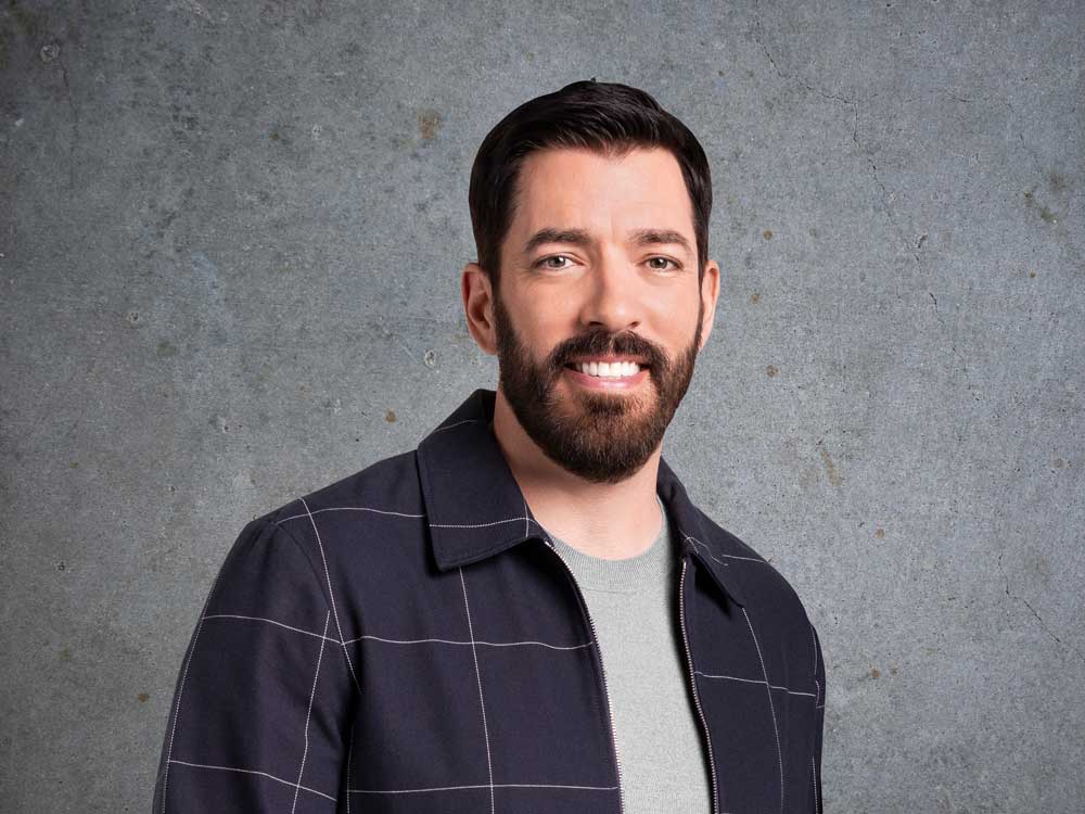 Headshot of Drew Scott, one of the hosts of TV's Property Brothers.