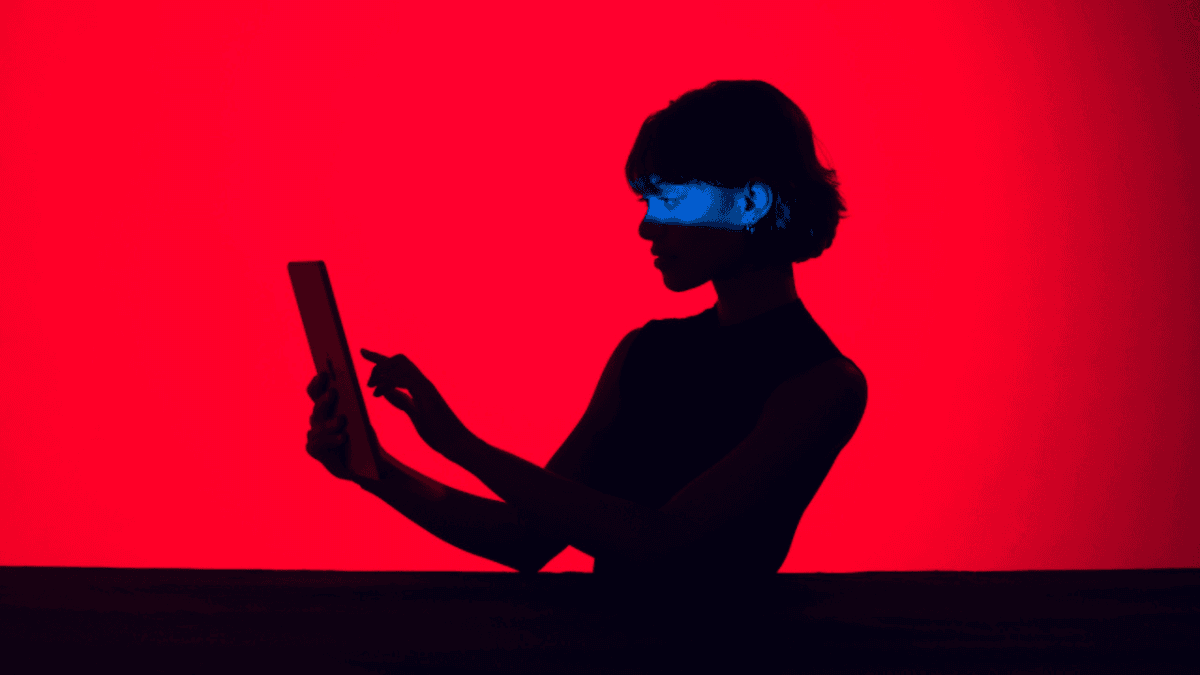 Canada Revenue Agency bank accounts: A person accessing digital banking in Canada