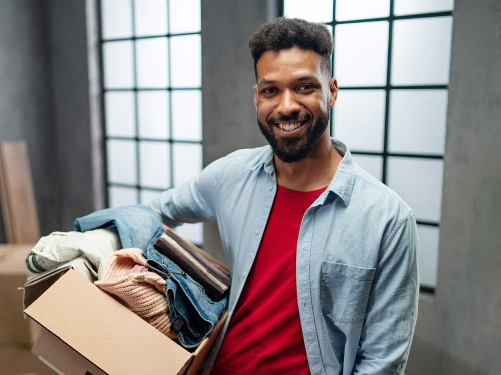 A man moving into his home in Canada, wondering if owning a home is better, financially speaking, than renting.