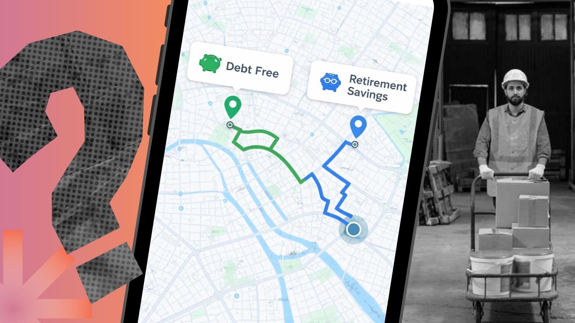 A Canadian man working, who has no pension, trying to decide whether he should pick a route for retirement savings or paying off debt. But he can have both goals.