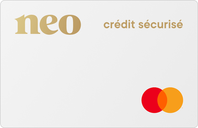 Carte Neo Crédit sécurisé